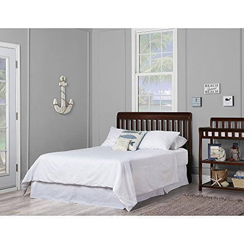 Dream On Me Ashton 5-in-1 Convertible Crib in Espresso, Greenguard Gold Certified , 50x36x44 Inch (Pack of 1)