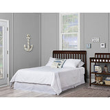 Dream On Me Ashton 5-in-1 Convertible Crib in Espresso, Greenguard Gold Certified , 50x36x44 Inch (Pack of 1)