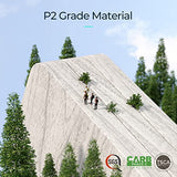 LINSY HOME 5-Tier Adjustable Bookcase in White Oak - Stylish & Durable Storage Solution LINSY HOME