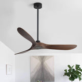 48 inch Ceiling Fan Downrod , 4 FT Black Downrod for Ceiling Fan, 1 inch Outside Diameter, Ceiling Fan Extension Downrod, Ceiling Fan Boom Suitable for a Wide Range of Fans (Black, Not Threaded) Sibosen