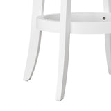 HILLSDALE Presque ISLE Wood Counter Height Swivel Stool White Hillsdale