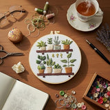 CZFSWT Embroidery Kit for Beginners, Needlepoint Kits for Beginners, Cross Stitch Kits for Beginners Suitable for Embroidery Beginners, Handicraft Enthusiasts