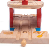 Bigjigs Rail Wooden Pirate Ship Galleon - Pirate Accessories for Wooden Train Sets, Bigjigs Train Accessories, Pirate Ship Toys for Kids, Wooden Toys for 3 4 5 Year Olds Bigjigs Rail