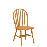 Sunset Trading Oak Selections Dining Chair, Light Finish 19.5D x 20W x 38H in Sunset Trading