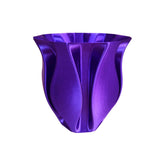 Silk Purple PLA 1.75mm 3D Printer Filament 1KG (2.2 LBS) Silky Shiny Purple 3D Printing Material Metallic Dark Violet Purple Color HZST3D SHENGTIAN