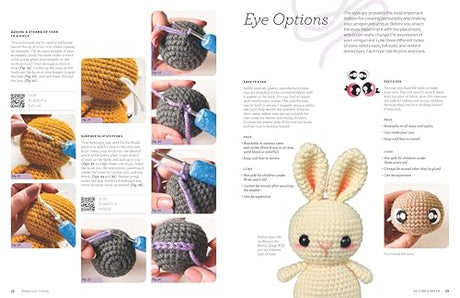 Amigurumi Friends: 20 Easy Patterns to Create 100+ Adorable Custom Crochet Critters - Explore Infinite Possibilities with Shapes, Colors, Details, and Yarns WoodArtSupply