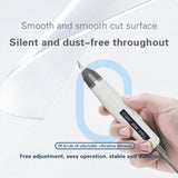 Ultrasonic Cutter for Plastic Leather Resin Acrylic Wood Sheet, Ultrasonic Cutting Knife with 5 Blades Xibelezal