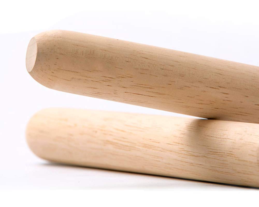 Wooden Rolling Pin, French Dumpling Rolling Pin for Baking Pizza Dough Roller 30 x 3.5cm