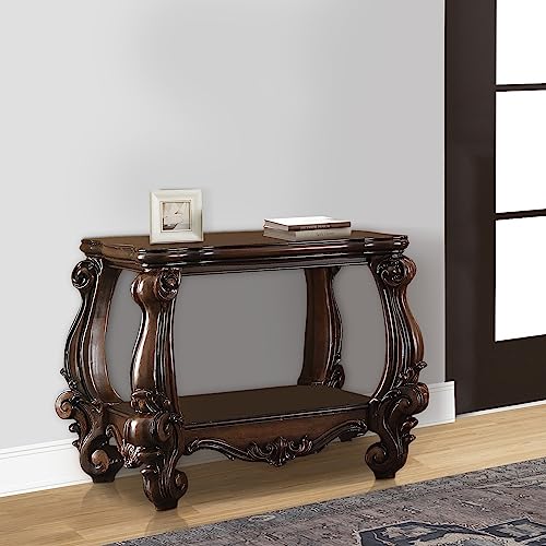 ACME Versailles End Table - 82121 - Cherry Oak Acme Furniture