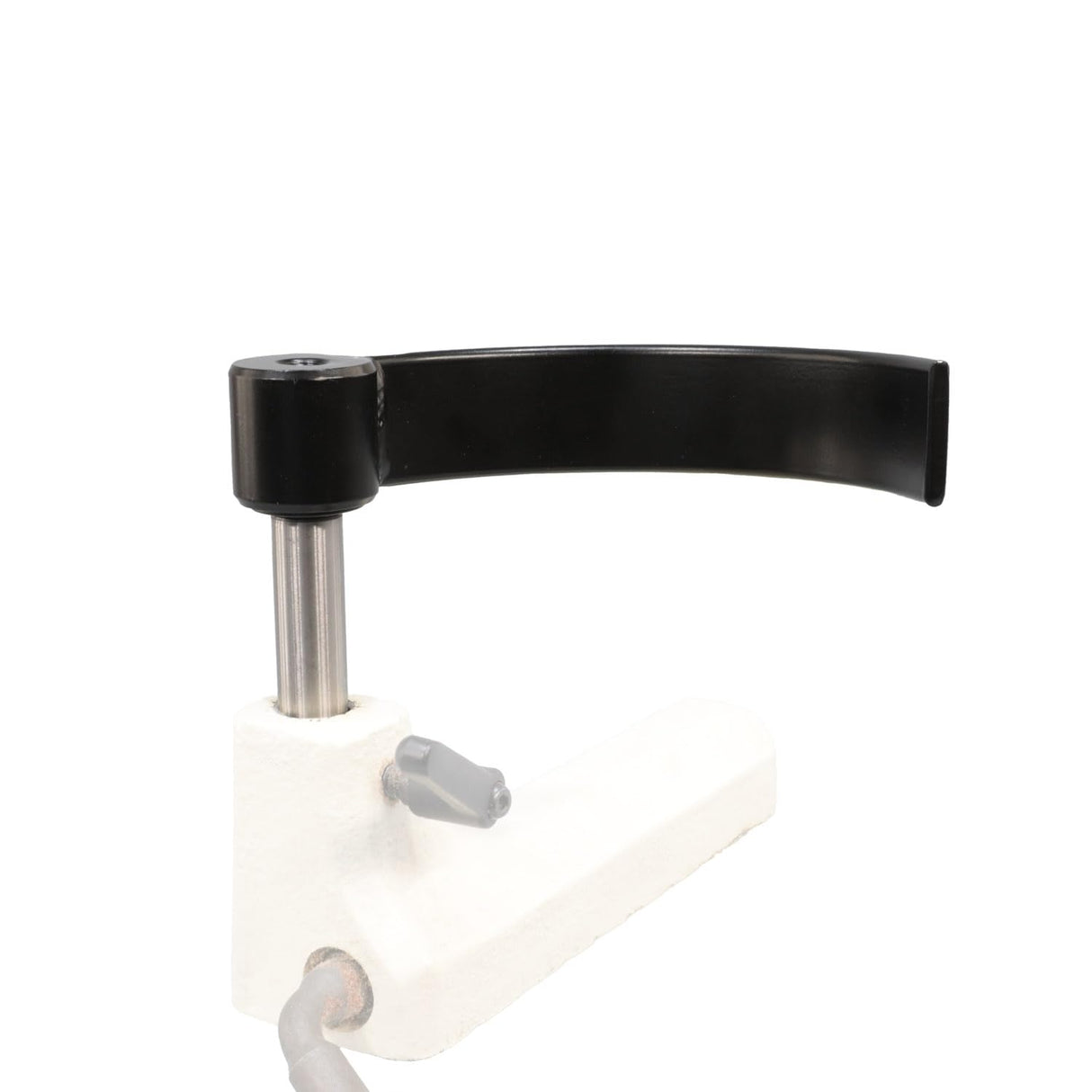 Hurricane Turning Tools,5" Diameter Curved Tool Rest For Turning Small Bowls on Wood Lathe, 5/8" Diameter Post, 4" Post Length Hurricane Turning Tools