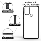 FOQENCCI 5 Piece Sublimation Blank Case for Moto G Power 2022 Blanks Printable DIY Custom Phone Case Soft Rubber Anti-Slip Anti-Scratch Drop Protective Phone Cover Cases for Moto G Power 2022 FOQENCCI