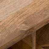 SIMPLIHOME Hunter SOLID MANGO WOOD and Metal 48 Inch Wide Rectangle Industrial Lift Top Coffee Table in Natural, For the Living Room and Family Room SIMPLIHOME