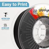 YXPOLYER ABS ESD Safe 3D Printing Filament 1.75mm 1kg Electrostatic Discharge Anti-Static ABS Engineering Industrial-Grade Filament for Electronics Industry with Heat-Resistant PC Spool yxpolyer
