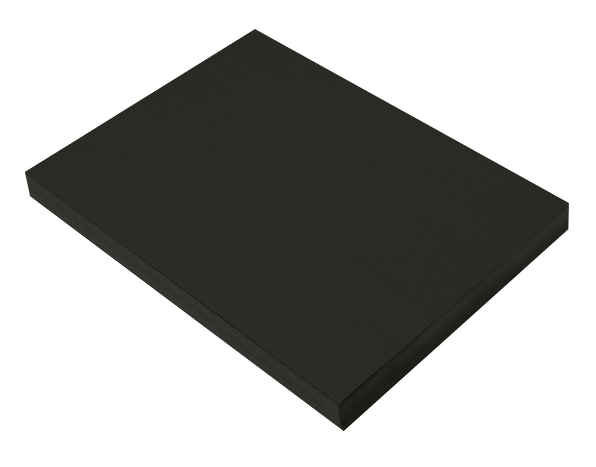 Prang (Formerly SunWorks) Construction Paper, Black, 9" x 12", 100 Sheets Prang