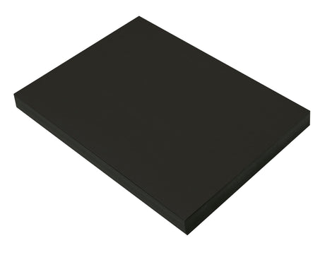 Prang (Formerly SunWorks) Construction Paper, Black, 9" x 12", 100 Sheets Prang
