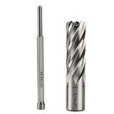 OSCARBIDE Annular Cutter 3/4 inch Cutting Diameter 2 inch Depth of Cut,3/4 inch Weldon Shank 2 Flat Mag Drill Bit with Pilot Pin for Magnetic Drill Press,1 Piece OSCARBIDE