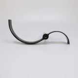 Hurricane Turning Tools, S-Curved Tool Rest For Wood Lathe with 8.5" and 5.2" Diameter Curves, 1" Diameter Post, 4" Post Length Hurricane Turning Tools