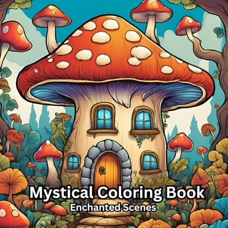 Mystical Coloring Book: Enchanted Scenes WoodArtSupply