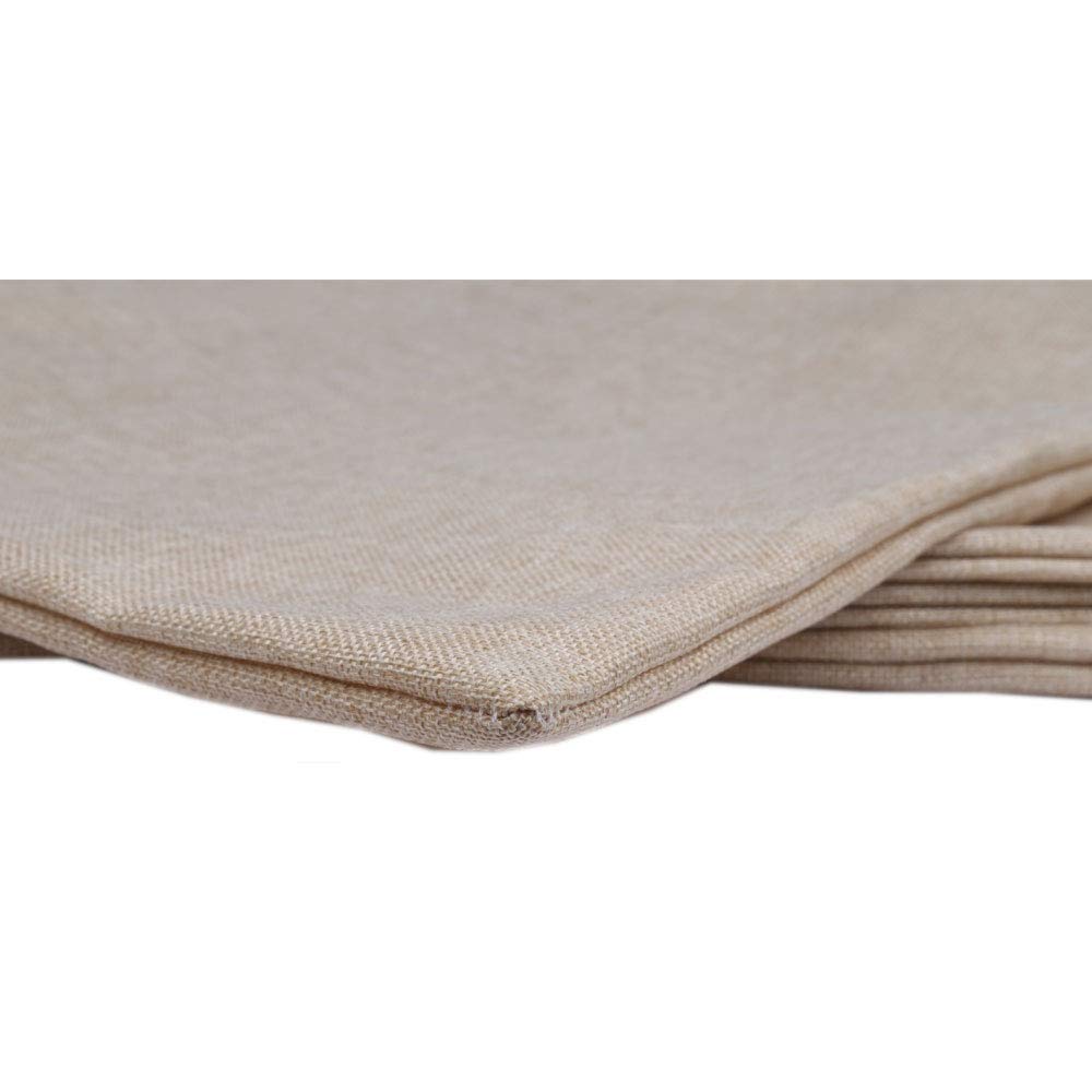 H-E Linen 3D Sublimation Blank Pillow Case DTF Fashion Cushion Pillowcase Cover for Heat Press Printing and DTF Printing Throw Pillow Covers (10pcs/Pack) H-E