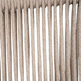 Christopher Knight Home Katarina Patio Acacia Wood Loveseat Furniture, Outdoor Loveseat Sofa with Comfy Fabric Cushions, 2-Seater Sofa with Handwoven Rope Backrest for Garden, Light Brown+Beige Christopher Knight Home