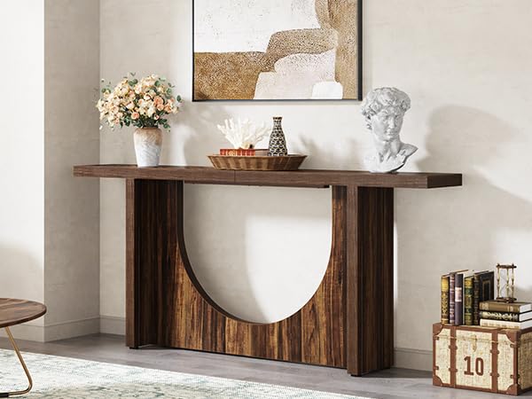 Tribesigns 70.9 Inch Farmhouse Console Table, Vintage Entryway Foyer Table, Wooden Hallway Accent Table, Extra Long Sofa Wall Tables for Living Room, Entrance Tribesigns