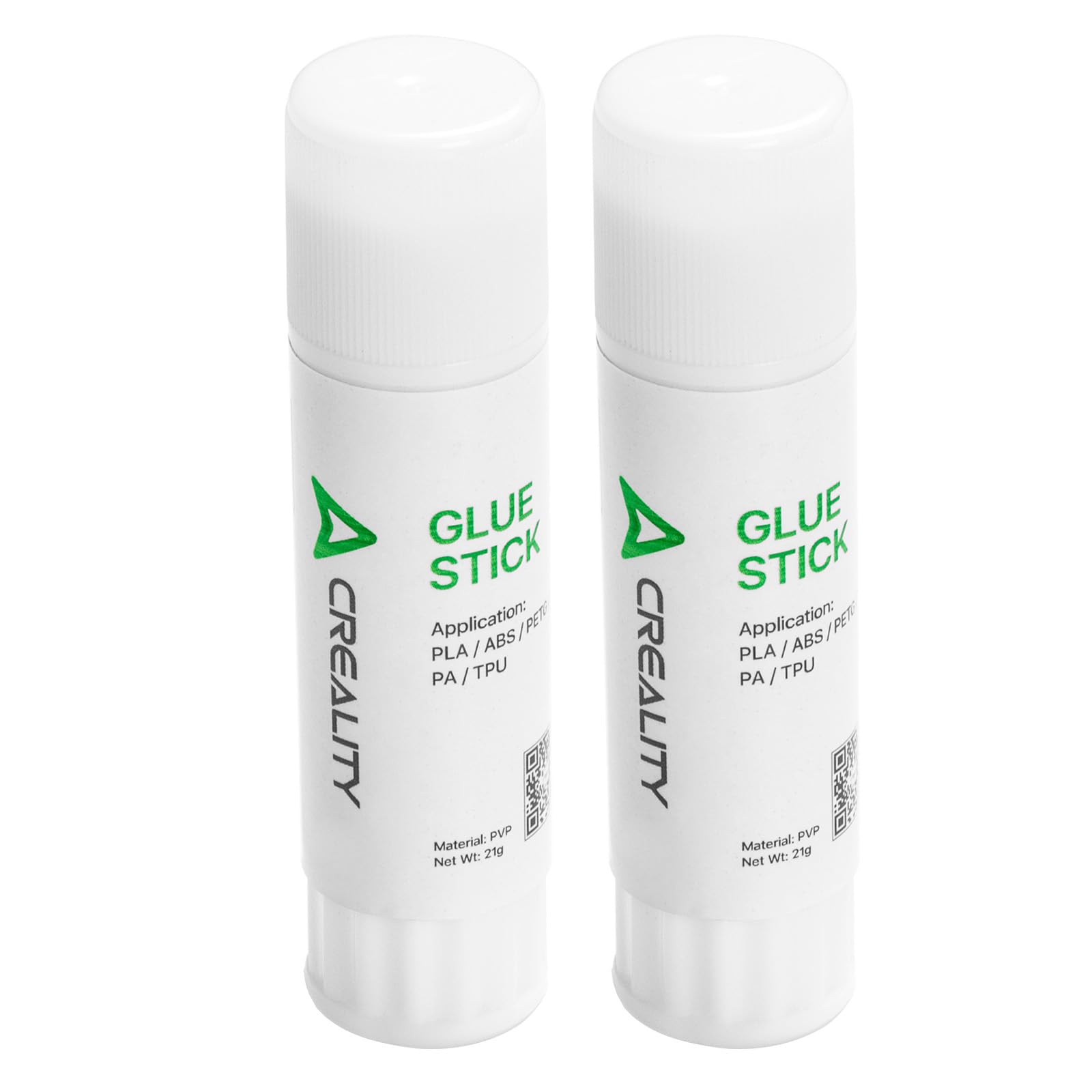 Creality 3D Printer Glue Stick Warping Reducing 3D Printer Glue Stick for Hot Bed 3D Printer Bed Adhesive PVP Solid 3D Print Glue Stick for PLA/ABS/PETG/PC/PA/TPU (Pack of 2) - WoodArtSupply