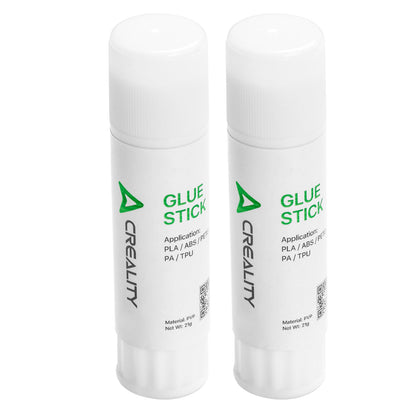 Creality 3D Printer Glue Stick Warping Reducing 3D Printer Glue Stick for Hot Bed 3D Printer Bed Adhesive PVP Solid 3D Print Glue Stick for PLA/ABS/PETG/PC/PA/TPU (Pack of 2) - WoodArtSupply