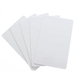 Bulk 100 Pack - Premium Blank PVC Cards for ID Badge Printers - Graphic Quality White Plastic CR80 30 Mil (CR8030) by Specialist ID - Compatible with Most Photo ID Badge Printers (White) Specialist ID