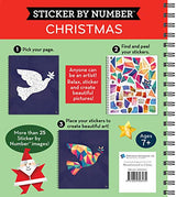 Brain Games - Sticker by Number: Christmas (28 Images to Sticker - Reindeer Cover) (Volume 1) Publications International, Ltd.
