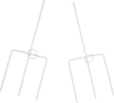 Holy Family Nativity Scene Outdoor Metal 4-Piece Set Includes Baby Jesus, Joseph, Mary & Angel. Large 45" Figures, Durable Anti-Rust, Flat All Metal with Sturdy 3-Prong Stakes THREE KINGS GIFTS THE ORIGINAL GIFTS OF CHRISTMAS