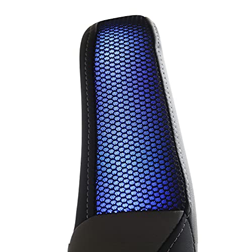 X Rocker Sigma PC Computer Gaming Office Desk Chair, with Headrest RGB LED Lights, Adjustable Seat and Armrest, 0780401, 24.41" x 49.8" x 20.87", Black X Rocker