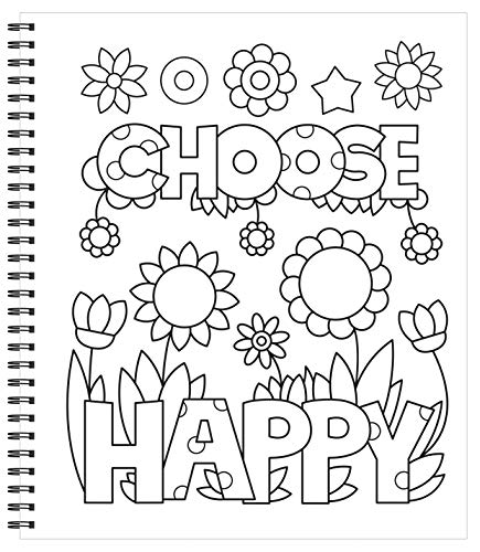 Large Print Easy Color & Frame - Stress Free (Adult Coloring Book) New Seasons