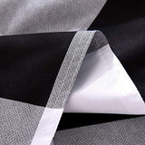 Farmhouse Buffalo Checked Bedding Set Black Gray White Plaid Comforter Cover King,Soft Lightweight Grid Bed Set 1 Lattice Duvet Cover, 2 Pillow Shams Modern Geometric Decor Grey,Zipper,Adult Erosebridal