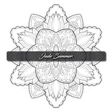 Mandala Coloring Book: For Adults with Beautiful Patterns for Fun and Relaxation WoodArtSupply