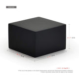 Oirlv Solid Wood Minimalism Style Jewelry Display Stand Showcase Jewelry Organizer Black Square Holder (SM05302) Oirlv