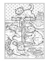 Creative Haven It's a Cat's World! Coloring Book (Adult Coloring Books: Pets) WoodArtSupply