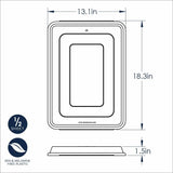 Nordic Ware Naturals Two Half Sheets with Lid Set, 3-Pieces Nordic Ware