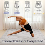 Syrinx Water Resistant Japanese Futon Mattress, Twin Size 75"x39", 2.5 Inch Thick Japanese Floor Mattress Tatami Mat, Foldable Floor Bed Sleeping Pad for Dormitory Guest Room Camping Syrinx