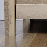 Sauder Cannery Bridge 6 Drawer Dresser Bedroom Dresser Chest of Drawers Wooden, in Lintel Oak Sauder