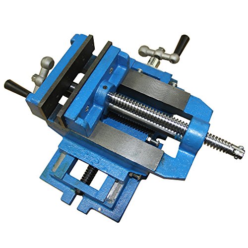 HFS (Tm) 5" Cross Slide Vise Drill Press Metal Milling 2 Way X-Y Heavy Duty Clamp Machine Hardware Factory Store