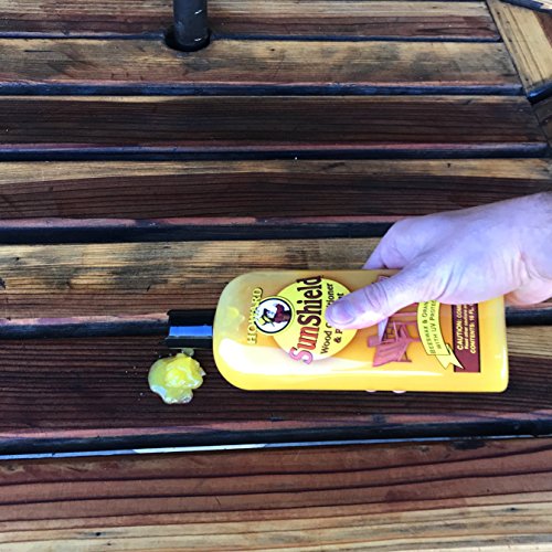 HOWARD SWAX16 Outdoor Furniture Wax, 16 Fl Oz (Pack of 1), Yellow Howard Products