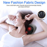 Papillon Shiatsu Back Massager with Heat, Deep Tissue Massage Pillow for Neck,Shoulder,Foot & Lower Back Pain Relief,Electric Kneading Massager for Home, Office, Car-Gifts for Mom, Dad, Men, Women Papillon
