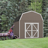 Handy Home Products Braymore 10x16 Do-It-Yourself Wooden Storage Shed Handy Home Products