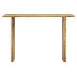 Modway Amistad 46" Solid Wood Modern Farmhouse Console Table in Oak Modway