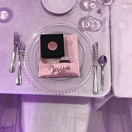 Gold Wedding Place Cards Personalized Acrylic Laser Cut Names Place name settings Guest name tags Wedding Signs Calligraphy Modern New Font Wood Decorations Wooden Centerpieces Dinner Party Decor FranJohnsonHouse