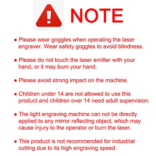 ORTUR Laser Master 2 S2 LU2-10A Laser Engraver Laser, 10000mW Engraving Cutting Machine, Class 4 Laser Cutter, DIY Laser Marking for Metal - WoodArtSupply