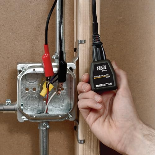 Klein Tools 80016 Circuit Breaker Finder Tool Kit with Accessories, 2-Piece Set, Includes Cat. No. ET310 and Cat. No. 69411 Klein Tools