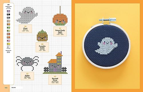 Cute Kawaii Cross Stitch: Over 400 super adorable patterns David & Charles