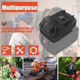 Battery Adapter for makita 18V Lithium Battery Convert to for Black+Decker 20V LBXR2020 LBX20 LBXR20 Battery Use for Black+Decker 20V Cordless Power Tool (Adapter only) UNIKI