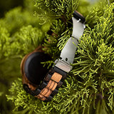 BOBO BIRD Men's Zebra Wood Watch Analog Quartz Lightweight Handmade Wooden Sports Casual Watches BOBO BIRD